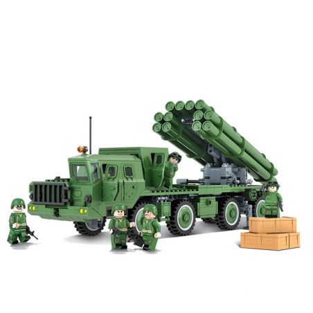 Winner 8104 non  TÊN LỬA TỰ HÀNH BM30 bộ đồ chơi xếp lắp ráp ghép mô hình Tank Battle TANKBATTLE Xe Tăng Đối Đầu