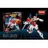 HSANHE 2801 non  XUNG MS-KIẾM bộ đồ chơi xếp lắp ráp ghép mô hình Gundam MOBILE SUIT Đại Chiến Gundam 540 khối