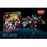 HSANHE 2803 non  MS-SẤM bộ đồ chơi xếp lắp ráp ghép mô hình Gundam MOBILE SUIT Đại Chiến Gundam 530 khối