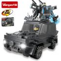 WANGAO 7019 non Lego MERCEDES G500 bộ đồ chơi xếp lắp ráp ghép mô hình Transformers BATTLEGEAR SPEEDING Robot Đại Chiến Người Máy Biến Hình 271 khối
