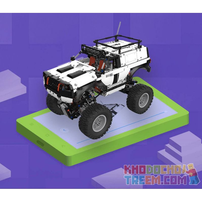 XIAOMI MITU MI ONEBOT YYSQC01IQI 01IQI OBYYC96AIQI 96AIQI non  XE BỐN BÁNH ĐỊA HÌNH bộ đồ chơi xếp lắp ráp ghép mô hình  Kỹ Thuật Công Nghệ Cao Mô Hình Phương Tiện 1500 khối