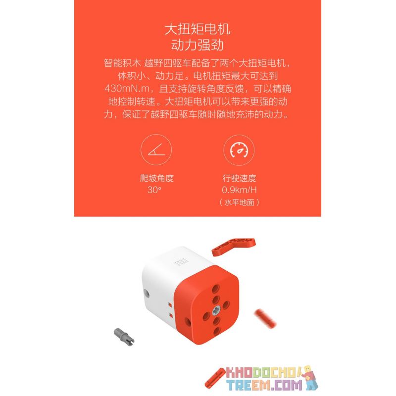 XIAOMI MITU MI ONEBOT YYSQC01IQI 01IQI OBYYC96AIQI 96AIQI non  XE BỐN BÁNH ĐỊA HÌNH bộ đồ chơi xếp lắp ráp ghép mô hình  Kỹ Thuật Công Nghệ Cao Mô Hình Phương Tiện 1500 khối