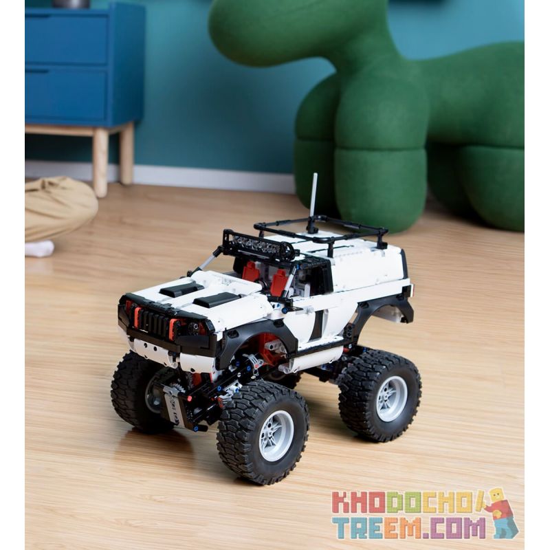 XIAOMI MITU MI ONEBOT YYSQC01IQI 01IQI OBYYC96AIQI 96AIQI non  XE BỐN BÁNH ĐỊA HÌNH bộ đồ chơi xếp lắp ráp ghép mô hình  Kỹ Thuật Công Nghệ Cao Mô Hình Phương Tiện 1500 khối