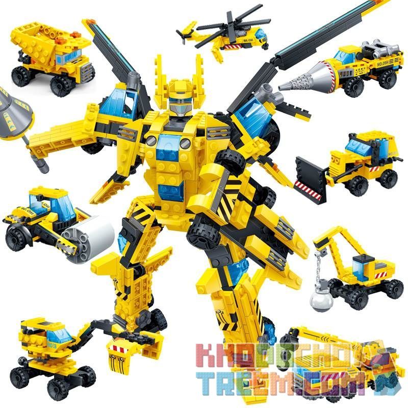 GUDI 8706 Xếp hình kiểu Lego POWER RANGERS SUPER SENTAI Thunder Wing Mecha Ares 8 Combinations, Engineering Mecha 8 In 1 Thunder Wing Mech God of War 8 Combination Engineering Mech 8 trong 1 GUDI 8706 Xếp hình kiểu Lego POWER RANGERS SUPER SENTAI Thunder Wing Mecha Ares 8 Combinations, Engineering Mecha 8 In 1 Thunder Wing Mech God of War 8 Combination Engineering Mech 8 trong 1