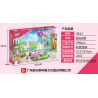 GUDI 9612 non  ĐỘNG VẬT QUAY bộ đồ chơi xếp lắp ráp ghép mô hình Modern Girls MODERN GIRLS ROTATING ANIMALS Những Cô Gái Hiện Đại 299 khối