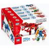 GUDI 8728 8724 8725 8726 8727 non  ARTHUR ARES 5 KẾT HỢP KHỦNG LONG MECHA THẲNG THÀNH NĂM bộ đồ chơi xếp lắp ráp ghép mô hình Marvel Super Heroes TRANSFORM SERIES Siêu Anh Hùng Marvel 1055 khối