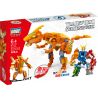 GUDI 8728 8724 8725 8726 8727 non  ARTHUR ARES 5 KẾT HỢP KHỦNG LONG MECHA THẲNG THÀNH NĂM bộ đồ chơi xếp lắp ráp ghép mô hình Marvel Super Heroes TRANSFORM SERIES Siêu Anh Hùng Marvel 1055 khối