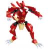 GUDI 8728 8724 8725 8726 8727 non  ARTHUR ARES 5 KẾT HỢP KHỦNG LONG MECHA THẲNG THÀNH NĂM bộ đồ chơi xếp lắp ráp ghép mô hình Marvel Super Heroes TRANSFORM SERIES Siêu Anh Hùng Marvel 1055 khối