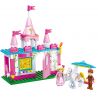 GUDI 9010 non  PHÒNG TẮM HAKUBA bộ đồ chơi xếp lắp ráp ghép mô hình Alice Princess ALICE WHITE HORSE BATHS Công Chúa Alice 149 khối