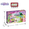 GUDI 9010 non  PHÒNG TẮM HAKUBA bộ đồ chơi xếp lắp ráp ghép mô hình Alice Princess ALICE WHITE HORSE BATHS Công Chúa Alice 149 khối