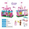 GUDI 9010 non  PHÒNG TẮM HAKUBA bộ đồ chơi xếp lắp ráp ghép mô hình Alice Princess ALICE WHITE HORSE BATHS Công Chúa Alice 149 khối