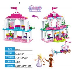 GUDI 9011 non  CÔNG CHÚA ĐI CHƠI bộ đồ chơi xếp lắp ráp ghép mô hình Alice Princess ALICE PRINCESS PICNIC Công Chúa Alice 183 khối