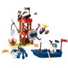 GUDI 9109 non  HÒN ĐẢO CHẾT bộ đồ chơi xếp lắp ráp ghép mô hình Pirates Of The Caribbean LEGEND OF PIRATES DEATH ISLAND Cướp Biển Vùng Caribe 187 khối