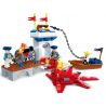 GUDI 9111 non  CỔNG HOÀNG GIA bộ đồ chơi xếp lắp ráp ghép mô hình Pirates Of The Caribbean LEGEND OF PIRATES PORT ROYALE Cướp Biển Vùng Caribe 208 khối