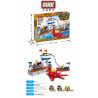 GUDI 9111 non  CỔNG HOÀNG GIA bộ đồ chơi xếp lắp ráp ghép mô hình Pirates Of The Caribbean LEGEND OF PIRATES PORT ROYALE Cướp Biển Vùng Caribe 208 khối