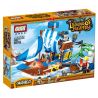 GUDI 9112 non  THÀNH TRÌ CƯỚP BIỂN bộ đồ chơi xếp lắp ráp ghép mô hình Pirates Of The Caribbean LEGEND OF PIRATES STRONGHOLD Cướp Biển Vùng Caribe 200 khối