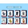 SLUBAN M38-B0761A B0761A 0761A M38B0761A 38-B0761A non  PHIÊN BẢN Q CỦA GODZILLA bộ đồ chơi xếp lắp ráp ghép mô hình Brickheadz QBRICKS Nhân Vật Đầu To 180 khối