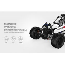 XIAOMI MITU MI ONEBOT SMSC01IQI 01IQI non  ĐUA XE TRÊN SA MẠC bộ đồ chơi xếp lắp ráp ghép mô hình  DESERT RACING Kỹ Thuật Công Nghệ Cao Mô Hình Phương Tiện 490 khối