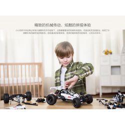 XIAOMI MITU MI ONEBOT SMSC01IQI 01IQI non  ĐUA XE TRÊN SA MẠC bộ đồ chơi xếp lắp ráp ghép mô hình  DESERT RACING Kỹ Thuật Công Nghệ Cao Mô Hình Phương Tiện 490 khối