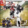SLUBAN M38 non  CASTON-GENERAL DESTRUCTION 3 TỔ HỢP X1-HESSE HUNTER Z3-NIGHT ATTACK ARMOR ZX47-NAVIGATOR bộ đồ chơi xếp lắp ráp ghép mô hình 313 khối