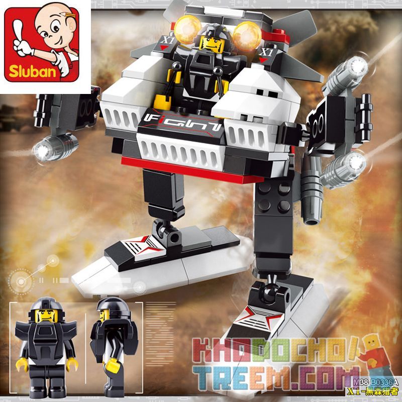 SLUBAN M38 non  CASTON-GENERAL DESTRUCTION 3 TỔ HỢP X1-HESSE HUNTER Z3-NIGHT ATTACK ARMOR ZX47-NAVIGATOR bộ đồ chơi xếp lắp ráp ghép mô hình 313 khối