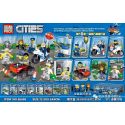PRCK 65000 non Lego KẾ HOẠCH SĂN BẮN 311 bộ đồ chơi xếp lắp ráp ghép mô hình City CITIES Thành Phố