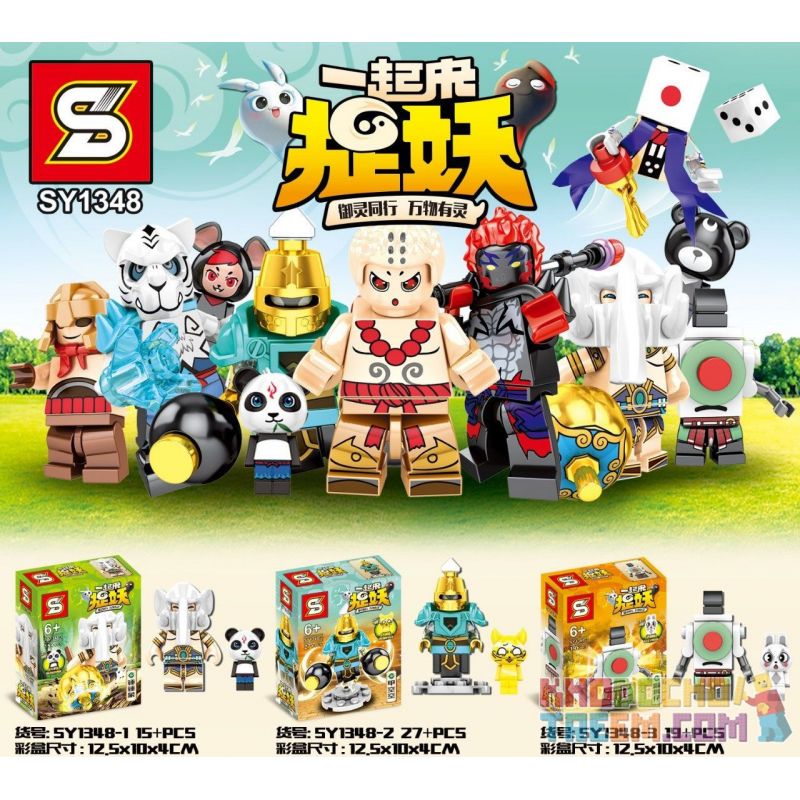 SHENG YUAN SY SY1348 1348 non Lego HAY B T QUAI V T 8 MINIFIGURES b ch i