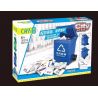 CAYI 3021A 3021B 3021C 3021D non  THÙNG RÁC bộ đồ chơi xếp lắp ráp ghép mô hình 356 khối
