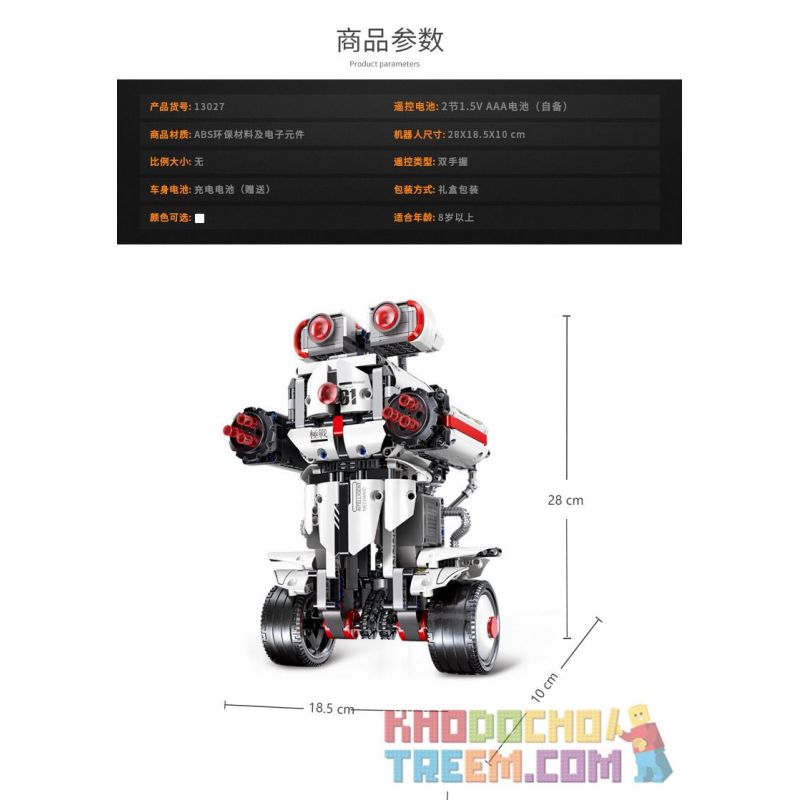 MouldKing 13027 Mould King 13027 non  LẬP TRÌNH GIÁO DỤC CÂN BẰNG THÔNG MINH 13027 bộ đồ chơi xếp lắp ráp ghép mô hình  COUNTER BALANCE POISE Kỹ Thuật Công Nghệ Cao Mô Hình Phương Tiện 649 khối