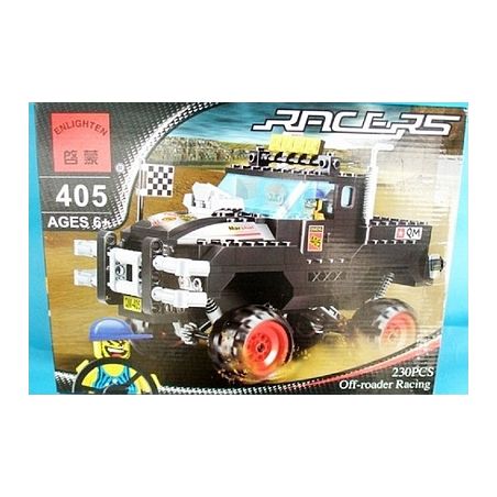 Enlighten 405 Qman 405 non  SUV. bộ đồ chơi xếp lắp ráp ghép mô hình Speed Champions Racing Cars RACERS OFF-RODER RACING Đua Xe Công Thức 230 khối