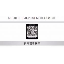 SEMBO 701101 SHENZHEN RAEL ENTERTAINMENT 50009 non  XE MÁY XUYÊN QUỐC GIA KTM bộ đồ chơi xếp lắp ráp ghép mô hình  TECHINQUE MOTORCYCLE Kỹ Thuật Công Nghệ Cao Mô Hình Phương Tiện 209 khối