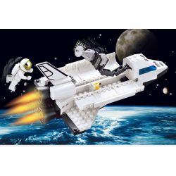 Enlighten 509 Qman 509 non  KHÁM PHÁ TÀU CON THOI bộ đồ chơi xếp lắp ráp ghép mô hình Space SPACE SHUTTLE DISCOVERY Thám Hiểm Không Gian 125 khối