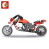 SEMBO 701100 non  MÔ HÌNH XE HARLEY bộ đồ chơi xếp lắp ráp ghép mô hình  TECHINQUE MOTORCYCLE Kỹ Thuật Công Nghệ Cao Mô Hình Phương Tiện 171 khối