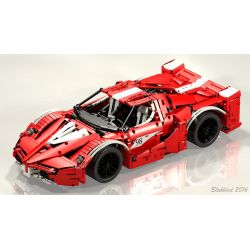 MouldKing 13085 Mould King 13085 REBRICKABLE MOC-5889 5889 MOC5889 MOC-5902 5902 MOC5902 non  FERRARI FXX. bộ đồ chơi xếp lắp ráp ghép mô hình  FERRARI FXX SUPERCHARGED V12 Kỹ Thuật Công Nghệ Cao Mô Hình Phương Tiện 2175 khối