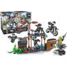 PanlosBrick 630001 Panlos Brick 630001 non  8 CẢNH NHỎ bộ đồ chơi xếp lắp ráp ghép mô hình Tigers TIGERS SPECIAL OP'S FLYING Đặc Nhiệm Cọp 340 khối