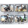 PanlosBrick 630001 Panlos Brick 630001 non  8 CẢNH NHỎ bộ đồ chơi xếp lắp ráp ghép mô hình Tigers TIGERS SPECIAL OP'S FLYING Đặc Nhiệm Cọp 340 khối