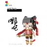 GEJIA M-0001 0001 M0001 M-0002 0002 M0002 non  CẬU BÉ ĐẦU VUÔNG 2 KIỂU NEZHA AO BING bộ đồ chơi xếp lắp ráp ghép mô hình Natra