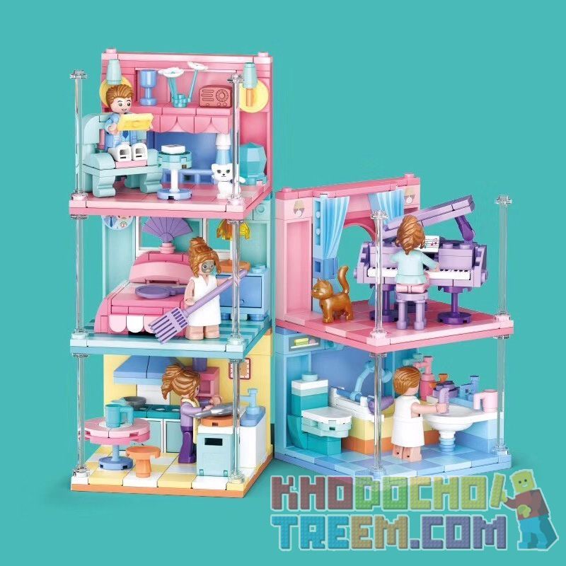 SLUBAN M38 non  PHÒNG KHÁCH 6 KIỂU bộ đồ chơi xếp lắp ráp ghép mô hình Modular Buildings MINI HANDCRAFT Mô Hình Nhà Cửa 660 khối SLUBAN M38 non  PHÒNG KHÁCH 6 KIỂU bộ đồ chơi xếp lắp ráp ghép mô hình Modular Buildings MINI HANDCRAFT Mô Hình Nhà Cửa 660 khối