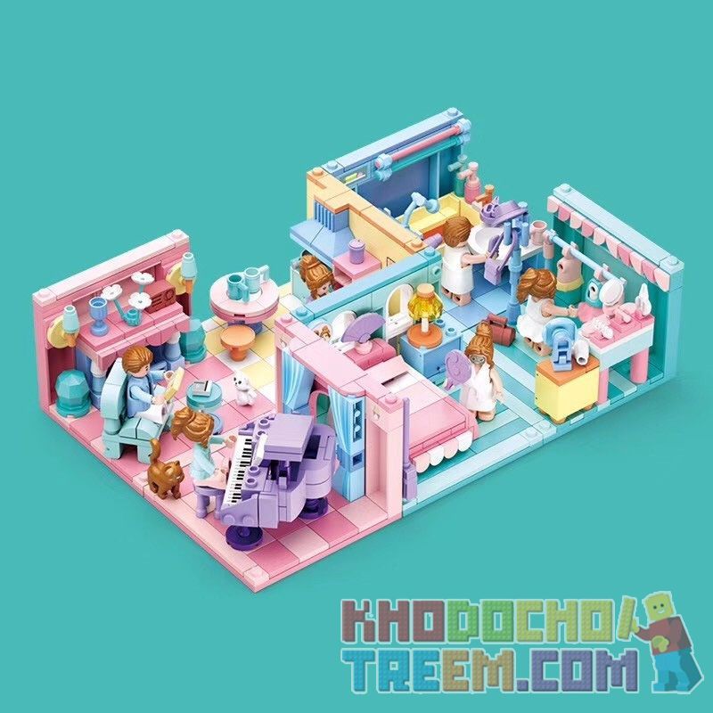 SLUBAN M38 non  PHÒNG KHÁCH 6 KIỂU bộ đồ chơi xếp lắp ráp ghép mô hình Modular Buildings MINI HANDCRAFT Mô Hình Nhà Cửa 660 khối SLUBAN M38 non  PHÒNG KHÁCH 6 KIỂU bộ đồ chơi xếp lắp ráp ghép mô hình Modular Buildings MINI HANDCRAFT Mô Hình Nhà Cửa 660 khối