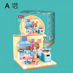 SLUBAN M38 non  PHÒNG KHÁCH 6 KIỂU bộ đồ chơi xếp lắp ráp ghép mô hình Modular Buildings MINI HANDCRAFT Mô Hình Nhà Cửa 660 khối SLUBAN M38 non  PHÒNG KHÁCH 6 KIỂU bộ đồ chơi xếp lắp ráp ghép mô hình Modular Buildings MINI HANDCRAFT Mô Hình Nhà Cửa 660 khối