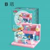SLUBAN M38 non  PHÒNG KHÁCH 6 KIỂU bộ đồ chơi xếp lắp ráp ghép mô hình Modular Buildings MINI HANDCRAFT Mô Hình Nhà Cửa 660 khối