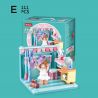 SLUBAN M38 non  PHÒNG KHÁCH 6 KIỂU bộ đồ chơi xếp lắp ráp ghép mô hình Modular Buildings MINI HANDCRAFT Mô Hình Nhà Cửa 660 khối