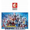 SEMBO 108518 non  DREAMIER. bộ đồ chơi xếp lắp ráp ghép mô hình Ultraman SEMBO BLOCK Vệ Binh Vũ Trụ Siêu Nhân Điện Quang 284 khối