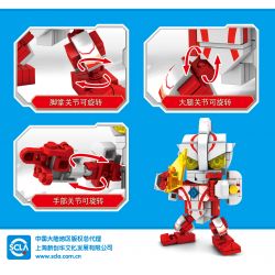 SEMBO 108518 non  DREAMIER. bộ đồ chơi xếp lắp ráp ghép mô hình Ultraman SEMBO BLOCK Vệ Binh Vũ Trụ Siêu Nhân Điện Quang 284 khối