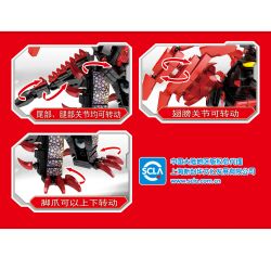 SEMBO 108591 non  QUÁI THÚ DUNG HỢP BERIA MẠNH NHẤT CHIMEI LABELLES bộ đồ chơi xếp lắp ráp ghép mô hình Ultraman ULTRAMAN HEROS Vệ Binh Vũ Trụ Siêu Nhân Điện Quang 386 khối