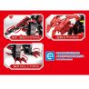 SEMBO 108591 non  QUÁI THÚ DUNG HỢP BERIA MẠNH NHẤT CHIMEI LABELLES bộ đồ chơi xếp lắp ráp ghép mô hình Ultraman ULTRAMAN HEROS Vệ Binh Vũ Trụ Siêu Nhân Điện Quang 386 khối
