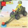 Enlighten 0271 Qman 0271 non  XE HƠI bộ đồ chơi xếp lắp ráp ghép mô hình Century Military Quân Đội Thế Kỷ