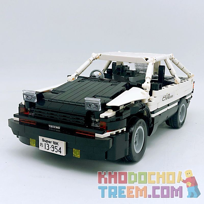 SUPER 18K K-81 K91 non  CỬA HÀNG ĐẬU PHỤ D FUJIWARA BAN ĐẦU TOYOTA AE86 DRIFT bộ đồ chơi xếp lắp ráp ghép mô hình  IAN INITIAL D TOYOTA AE86 Kỹ Thuật Công Nghệ Cao Mô Hình Phương Tiện 862 khối