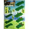 Enlighten 0273 Qman 0273 non  XE CỨU THƯƠNG QUÂN SỰ bộ đồ chơi xếp lắp ráp ghép mô hình Century Military Quân Đội Thế Kỷ