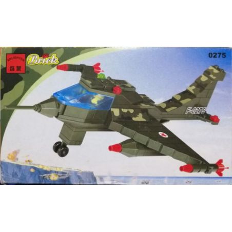 Enlighten 0275 Qman 0275 non  MÁY BAY CHIẾN ĐẤU MIRAGE bộ đồ chơi xếp lắp ráp ghép mô hình Century Military Quân Đội Thế Kỷ
